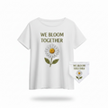 We Bloom Together - Women’s short sleeve T-Shirt and Dog bandana